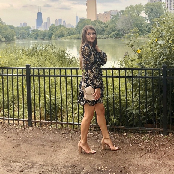 NWT floral long sleeve babydoll dresses - Picture 6 of 10